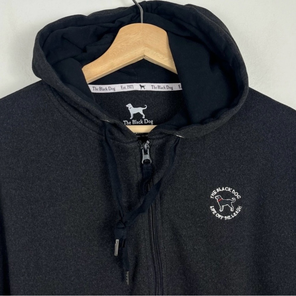 Black Half-Zip Pullover - image 5